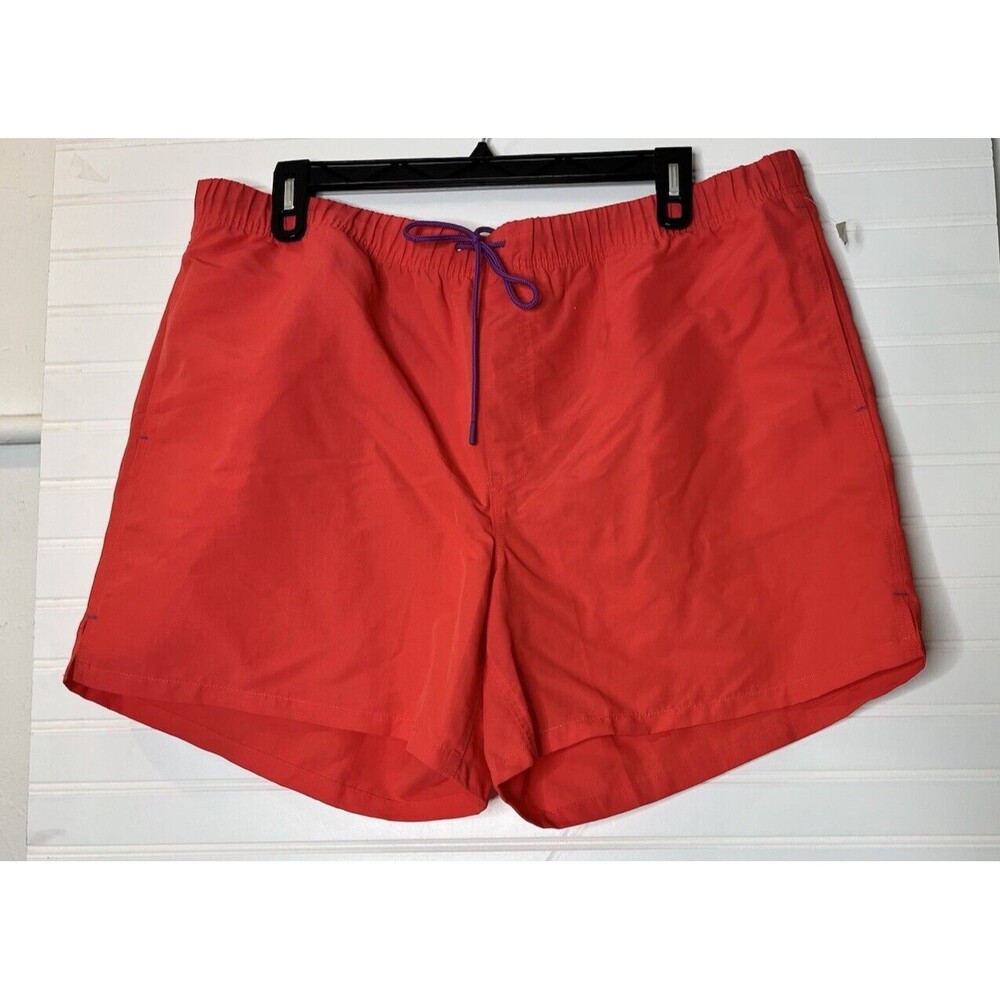 Duluth Trading Grab Shorts Mens XXL Red After Hours Standard Fit Nylon Outdoors